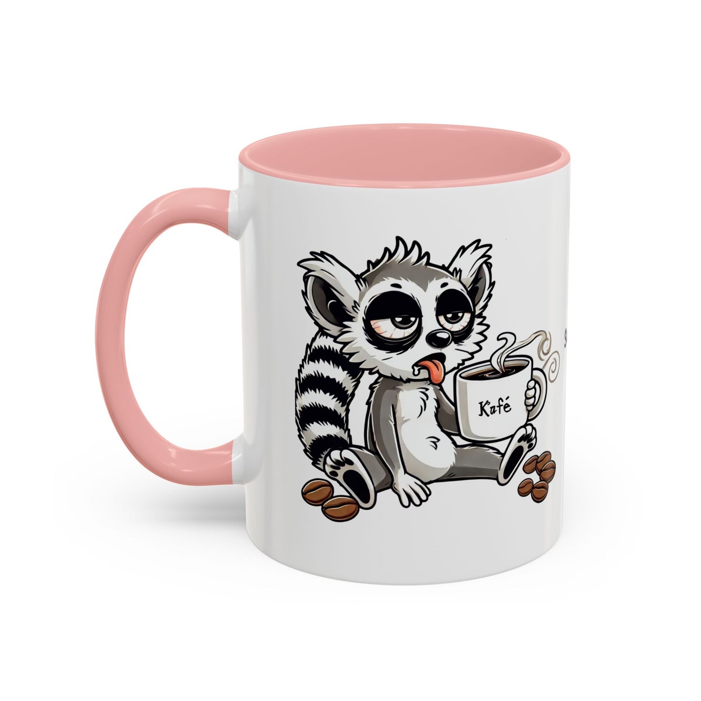 Mug "Maki & Kafé – Matins Difficiles" ☕🐒