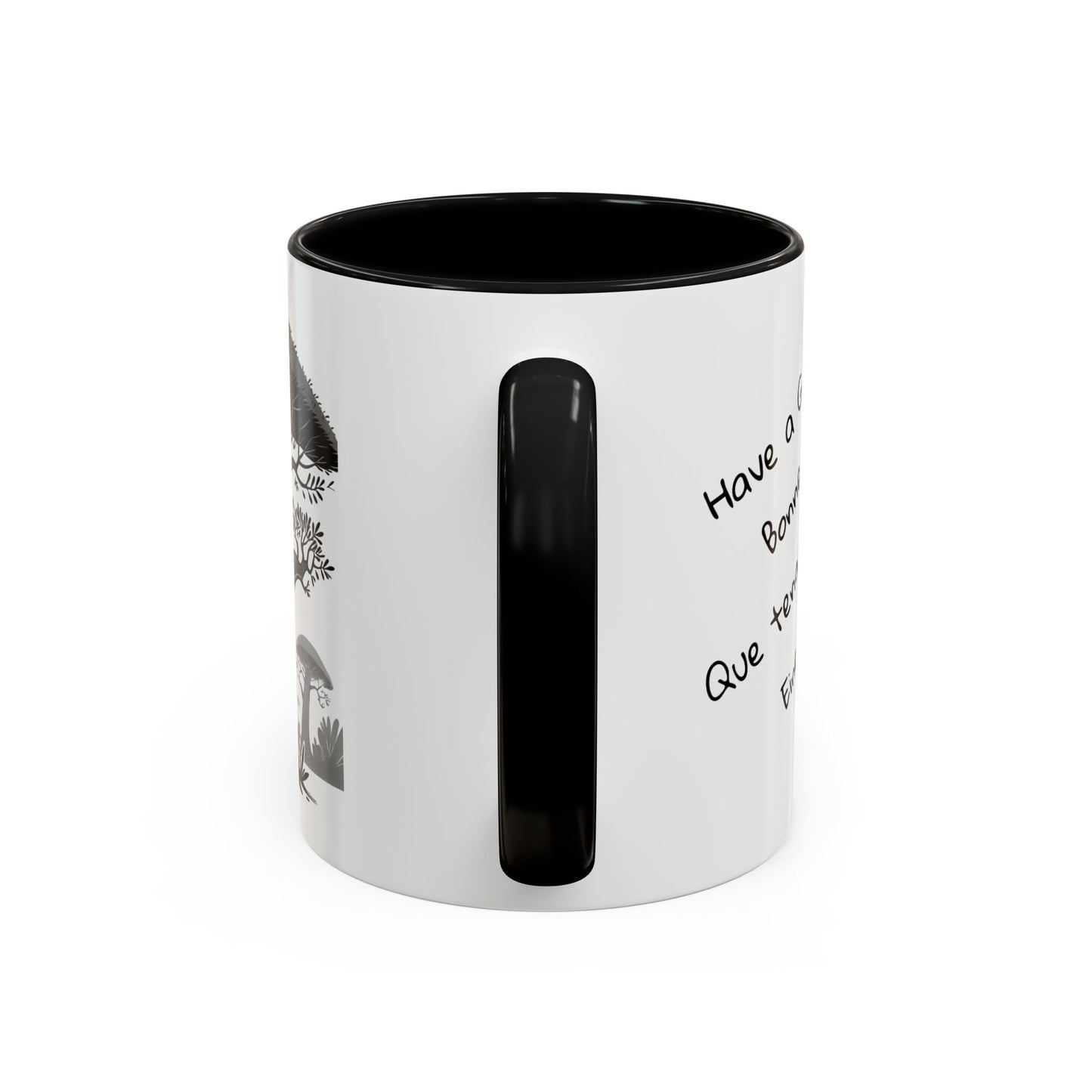 Mug "Maki & Baobab – Élégance en Noir et Blanc" ☕