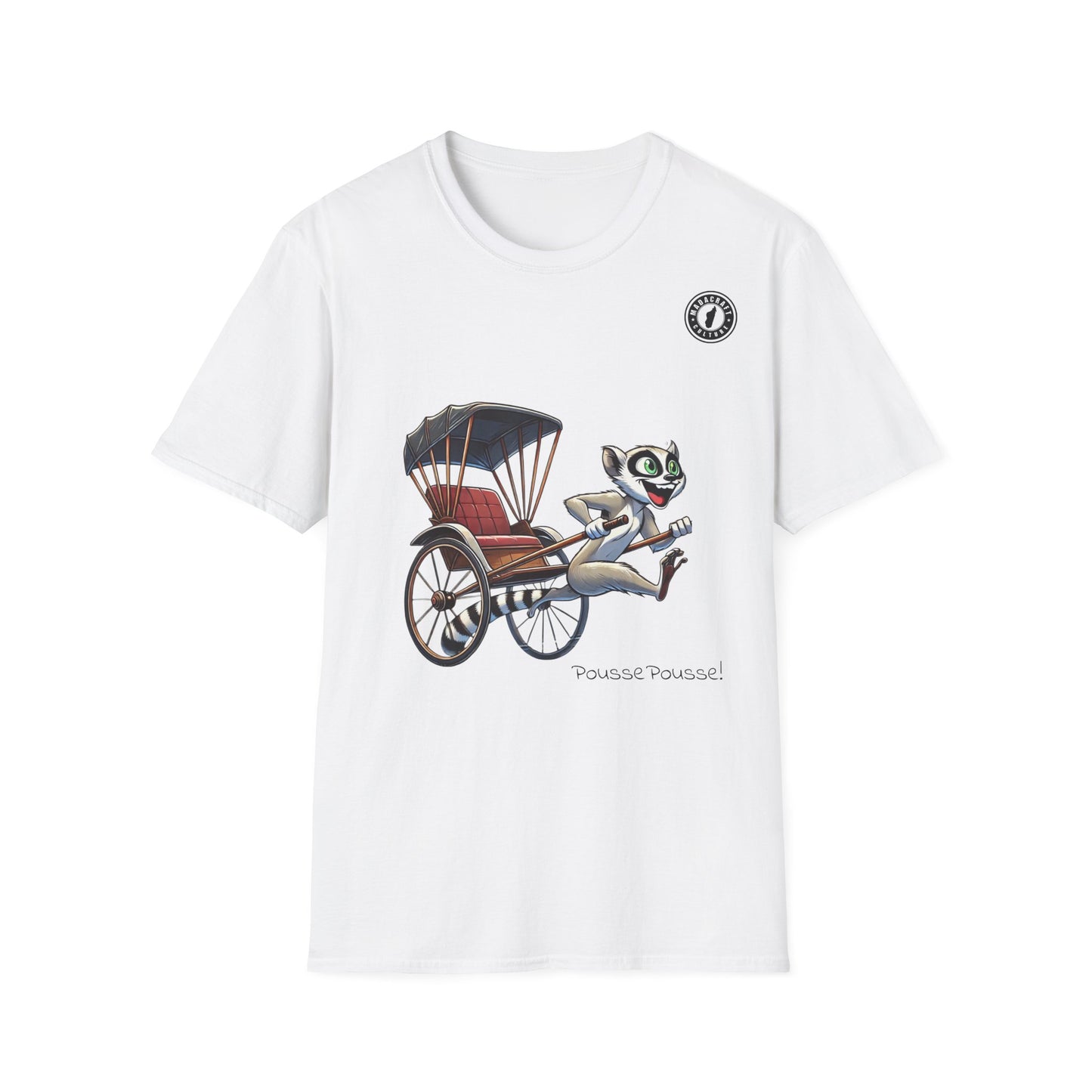 T-Shirt Maki & Pousse-Pousse – L’Âme de Madagascar