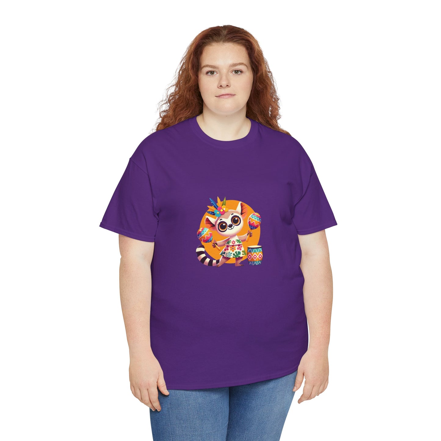 T-Shirt Femme - Maki en Vacances & Maracas
