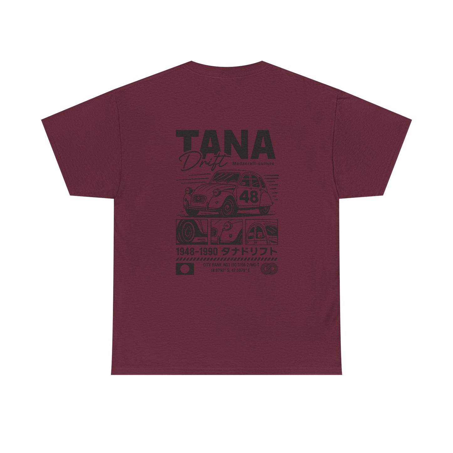 T-Shirt TANA Drift – Design vintage 2CV