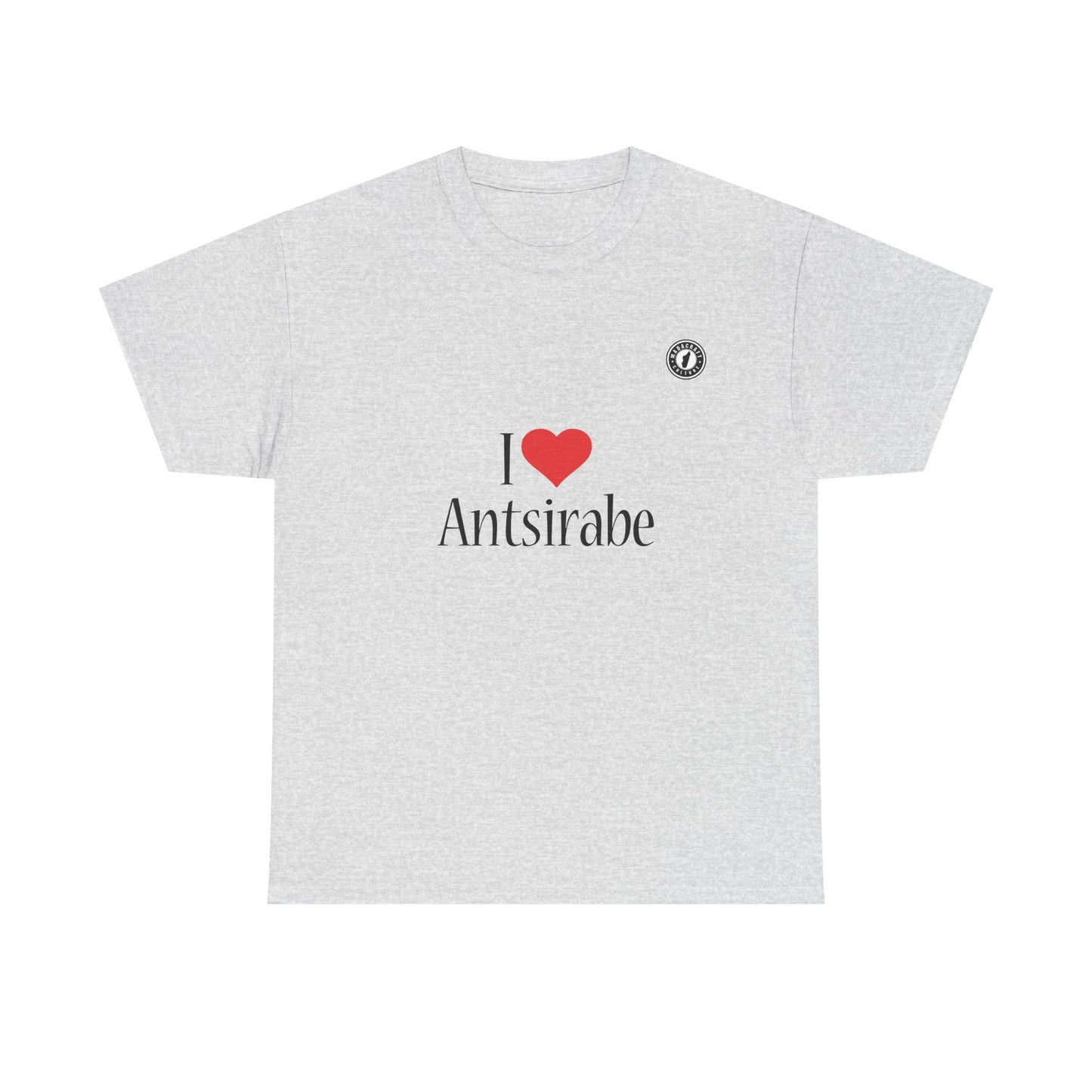 T-Shirt "I ❤️ Antsirabe" – L'Élégance de la Ville d’Eau