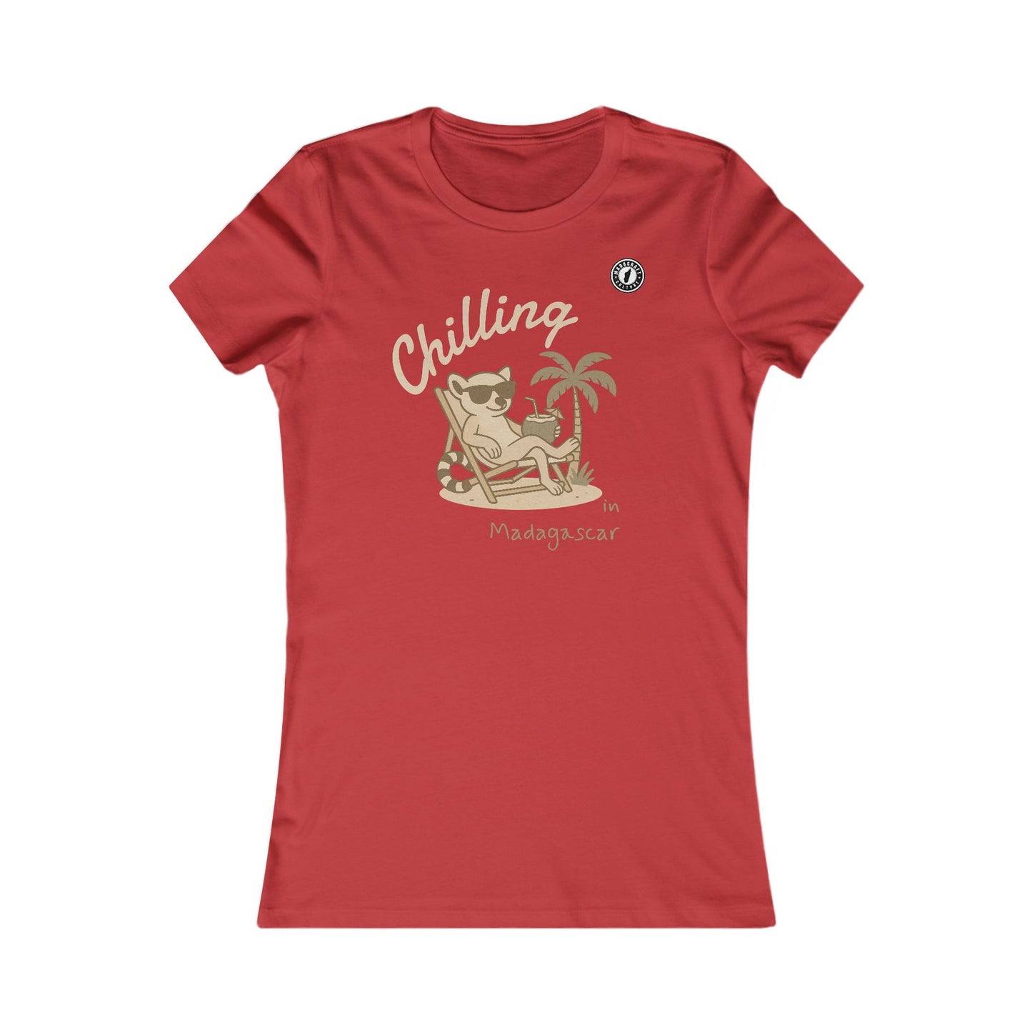 T-Shirt Femme Chilling Madagascar – Look Tropical | Madacraft Culture