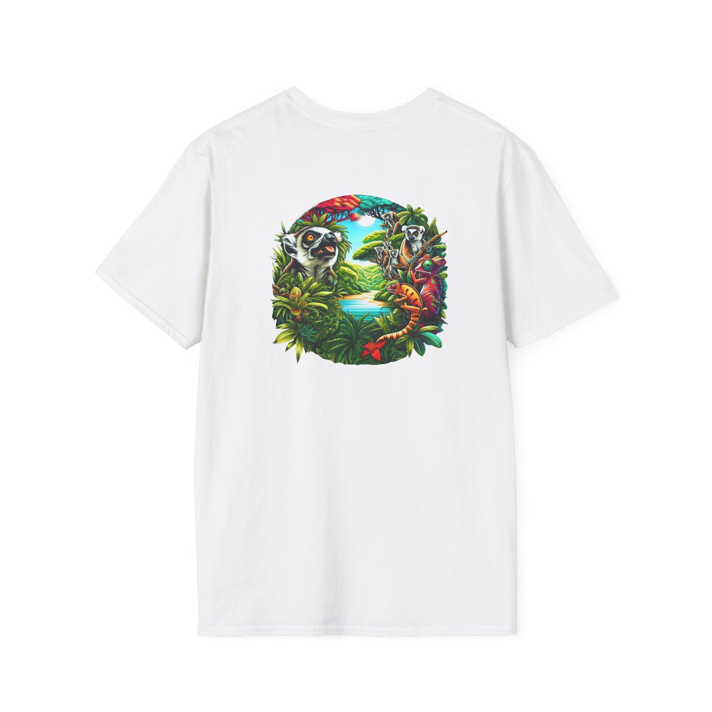 T-Shirt Makis & Caméléons - Forêt Tropicale Madagascar