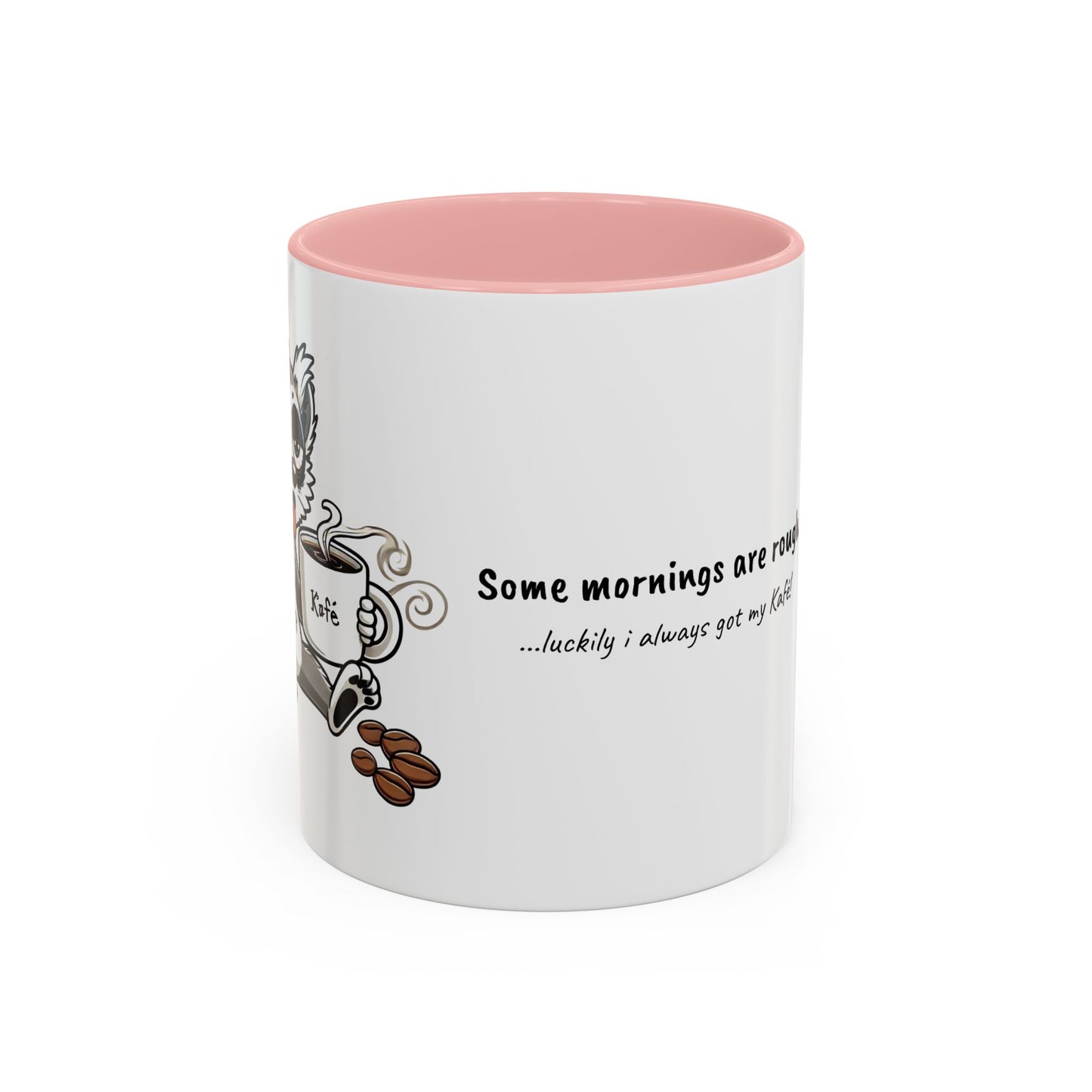 Mug "Maki & Kafé – Matins Difficiles" ☕🐒