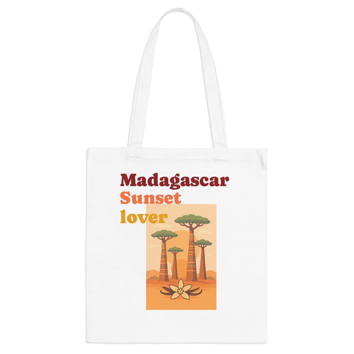 Madagascar Sunset Lover Tote Bag