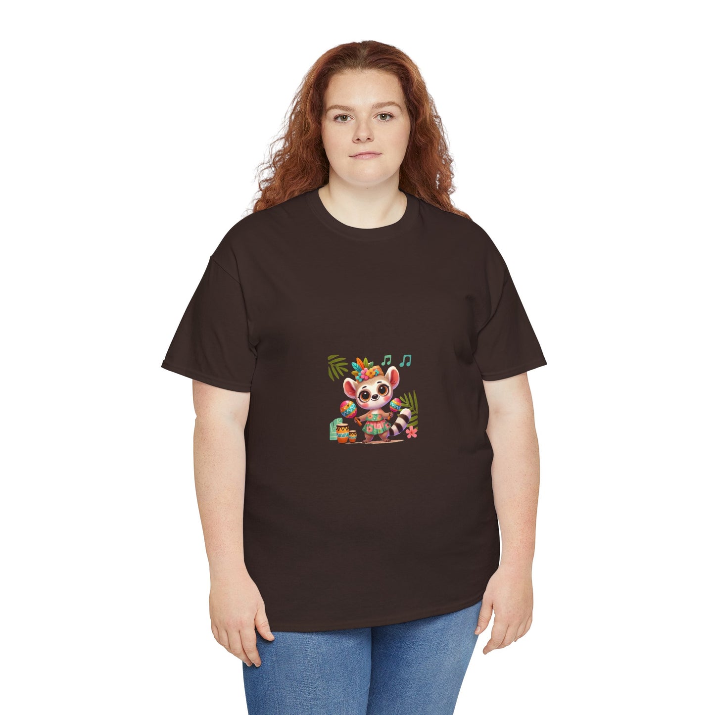 T-Shirt Femme - Maki Joueuse de Maracas