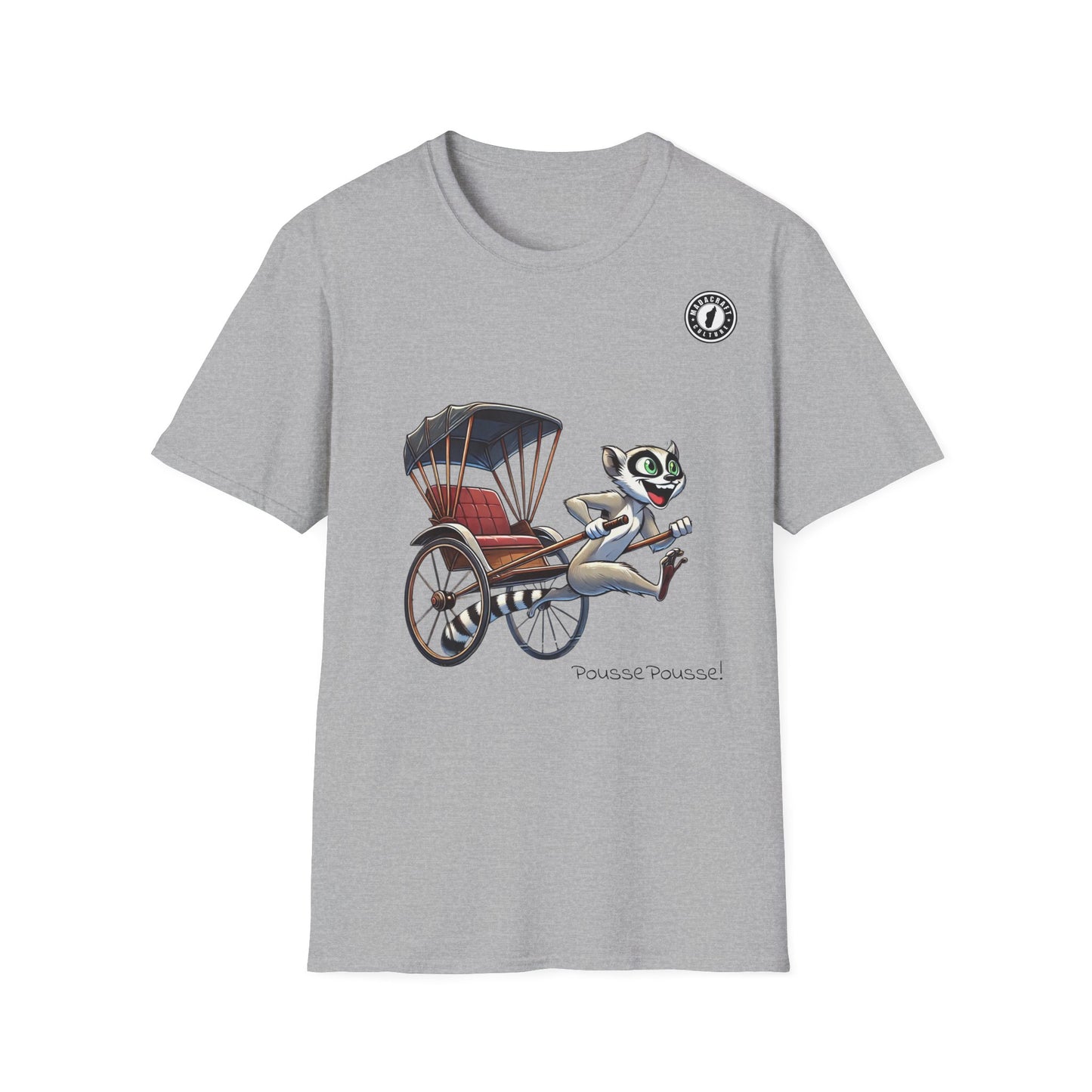 T-Shirt Maki & Pousse-Pousse – L’Âme de Madagascar