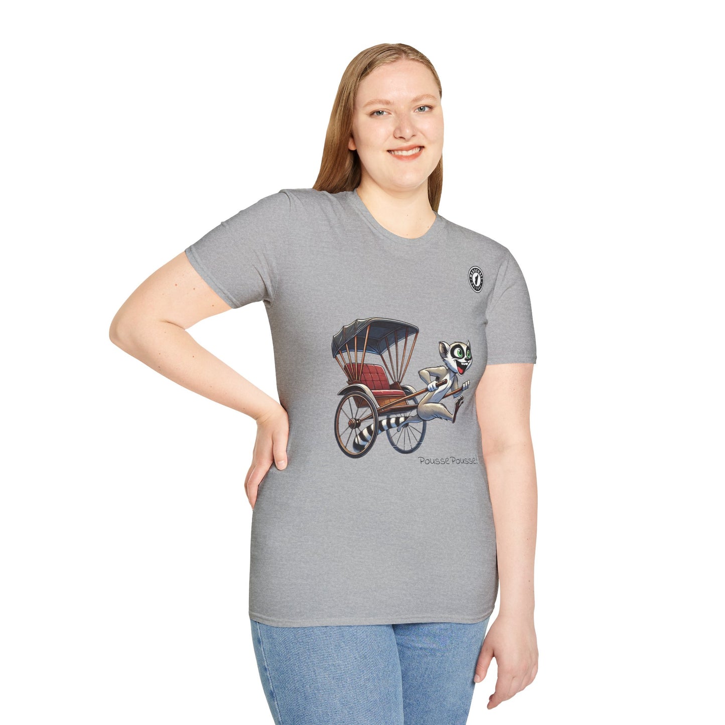 T-Shirt Maki & Pousse-Pousse – L’Âme de Madagascar