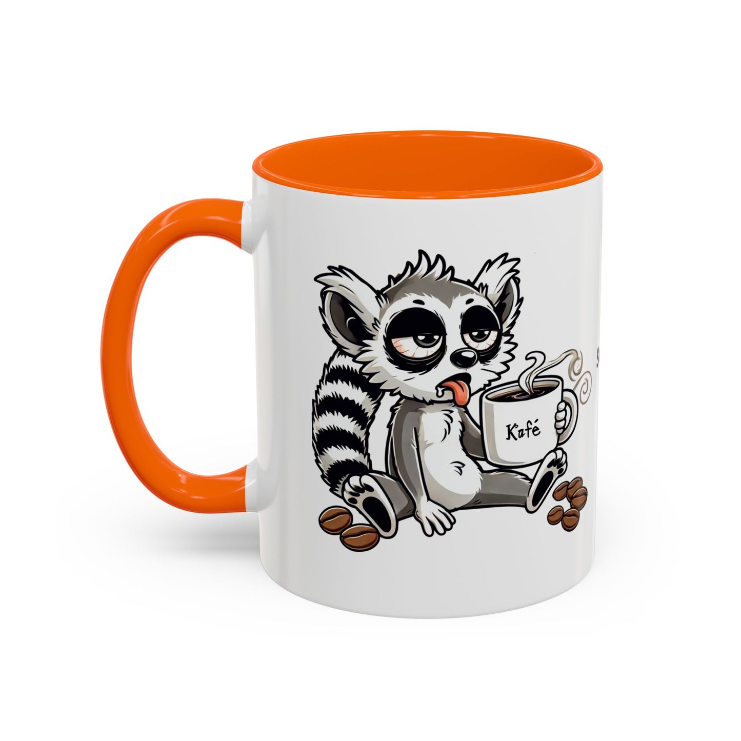 Mug "Maki & Kafé – Matins Difficiles" ☕🐒