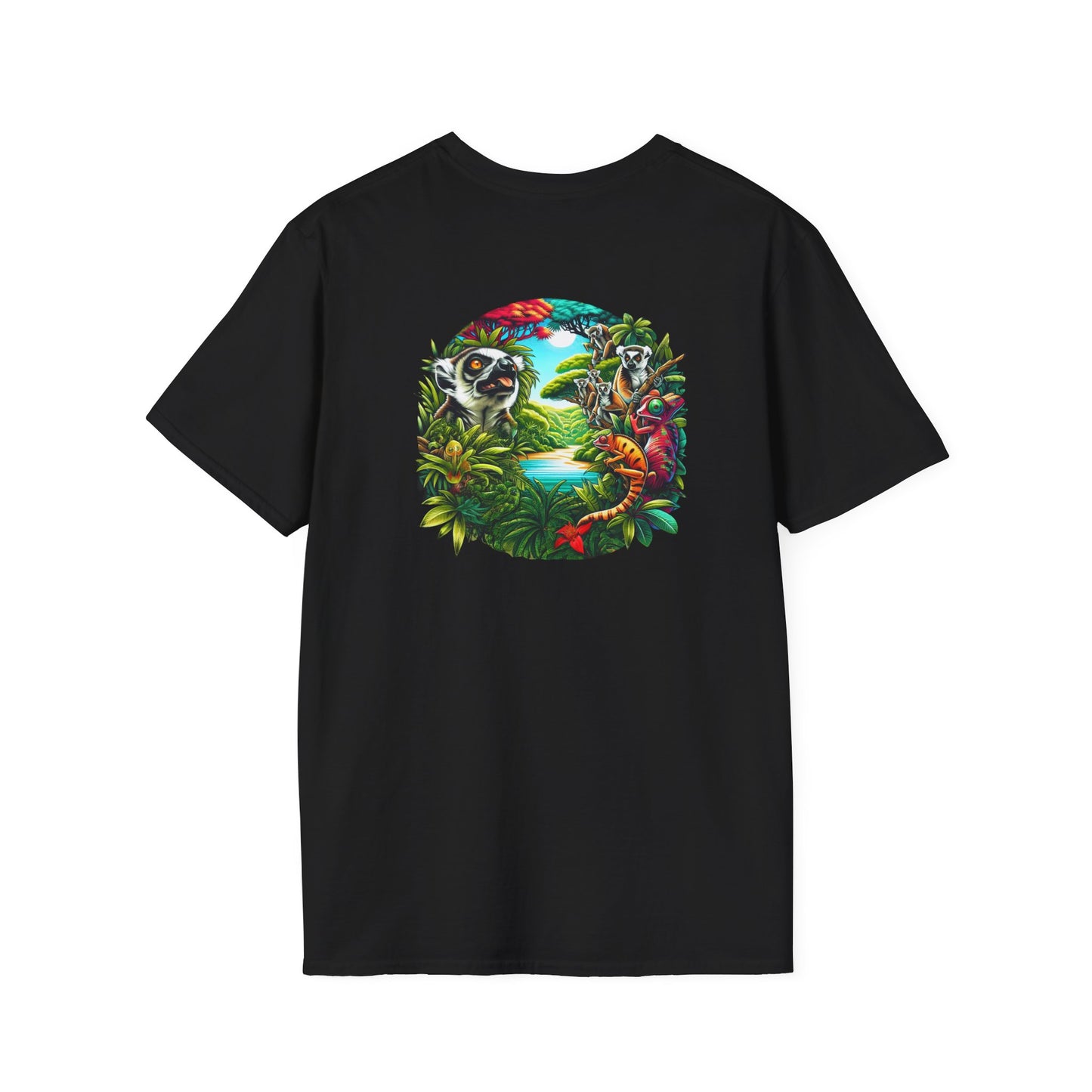 T-Shirt Makis & Caméléons - Forêt Tropicale Madagascar