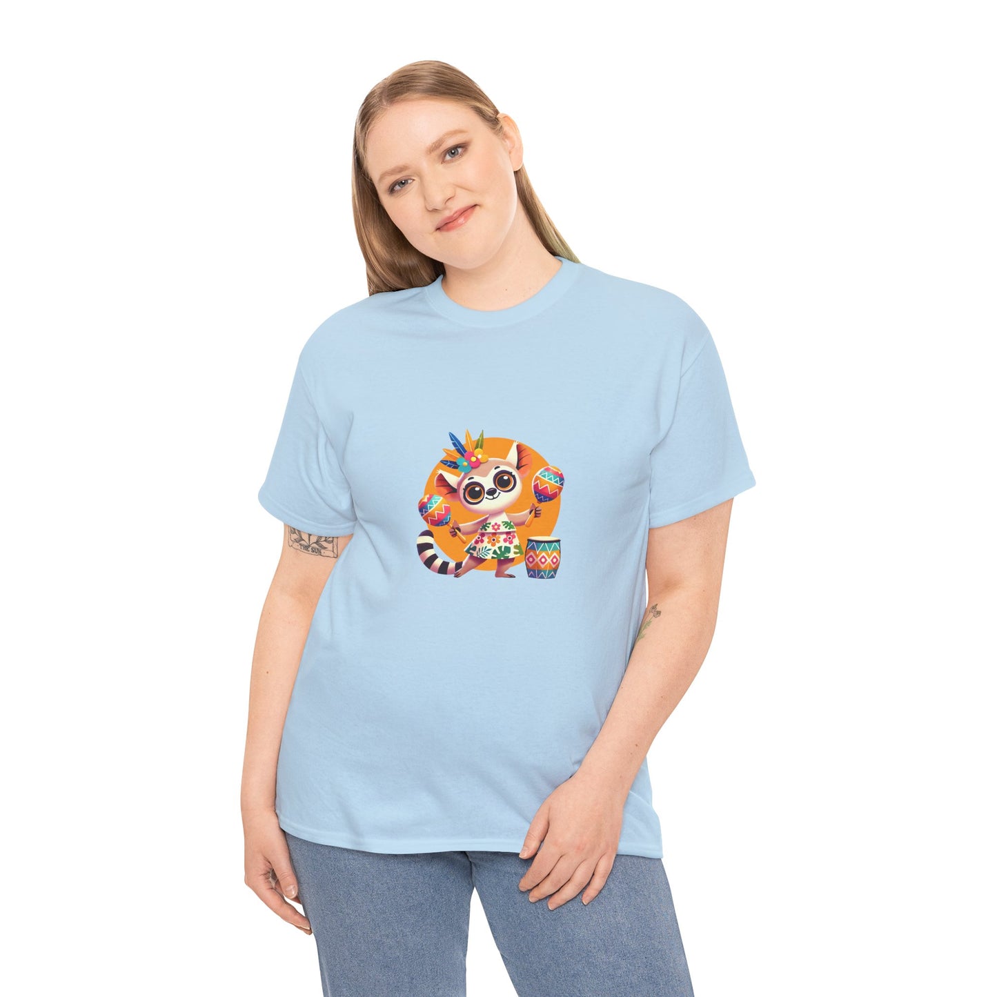 T-Shirt Femme - Maki en Vacances & Maracas