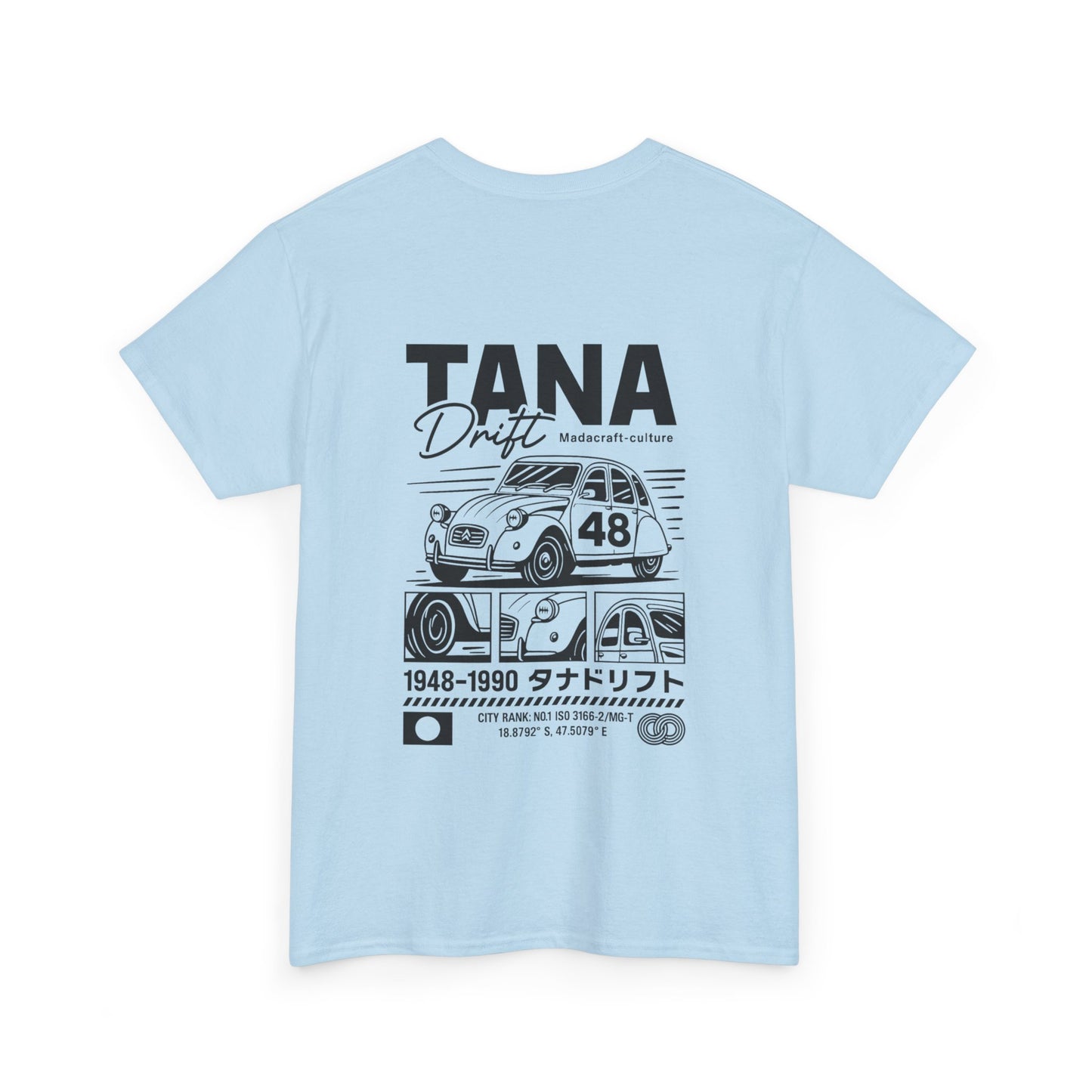T-Shirt TANA Drift – Design vintage 2CV