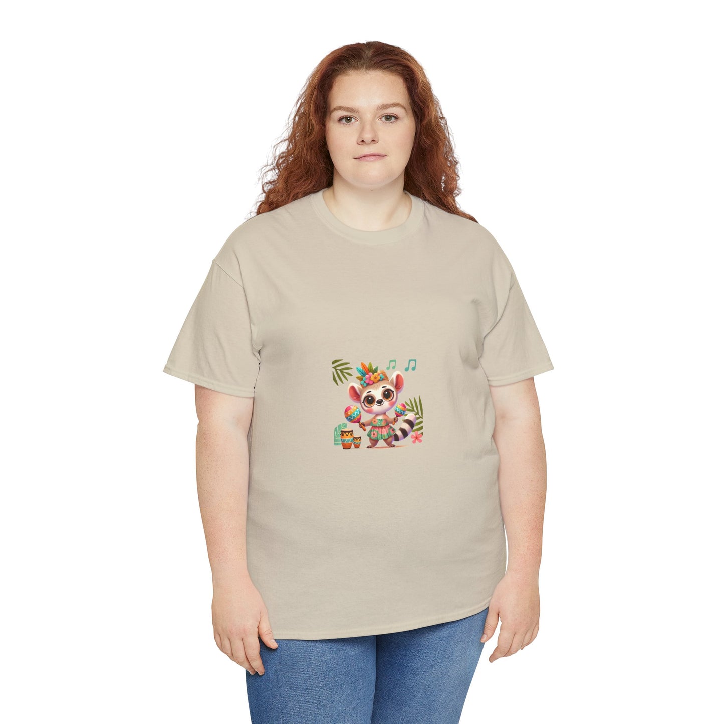 T-Shirt Femme - Maki Joueuse de Maracas