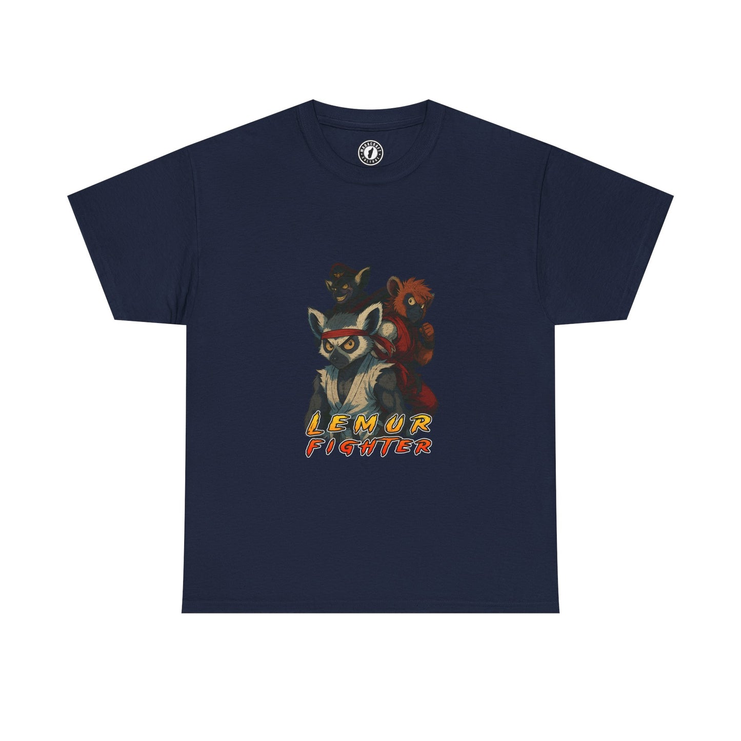 T-shirt Maki Madagascar – Parodie Street Fighter Lemur Fighter | Madacraft Culture