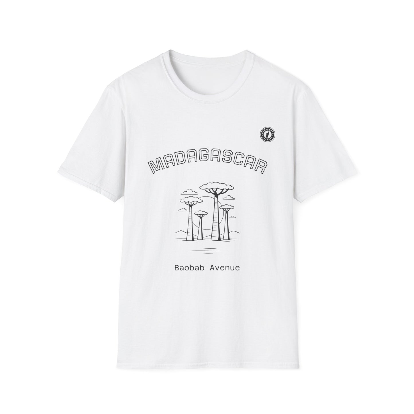 T-Shirt Baobab Avenue - Nature de Madagascar | Madacraft Culture
