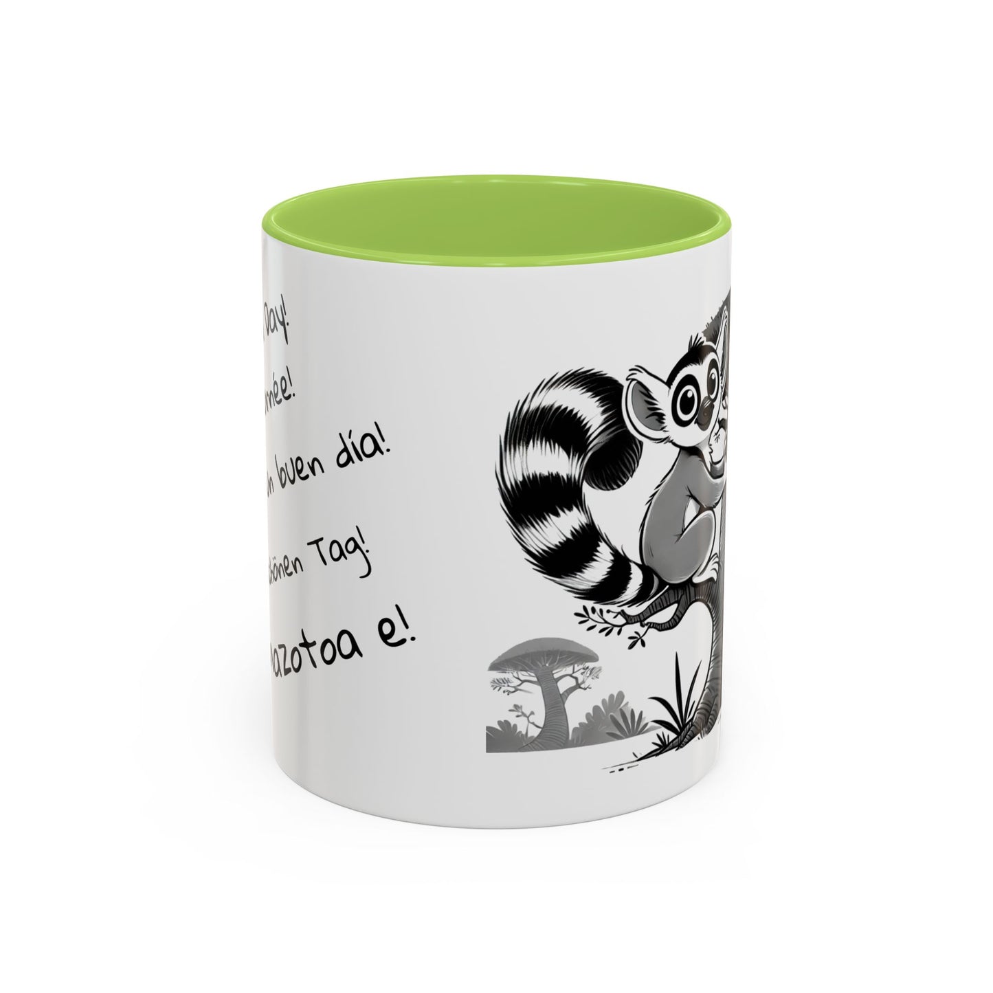 Mug "Maki & Baobab – Élégance en Noir et Blanc" ☕