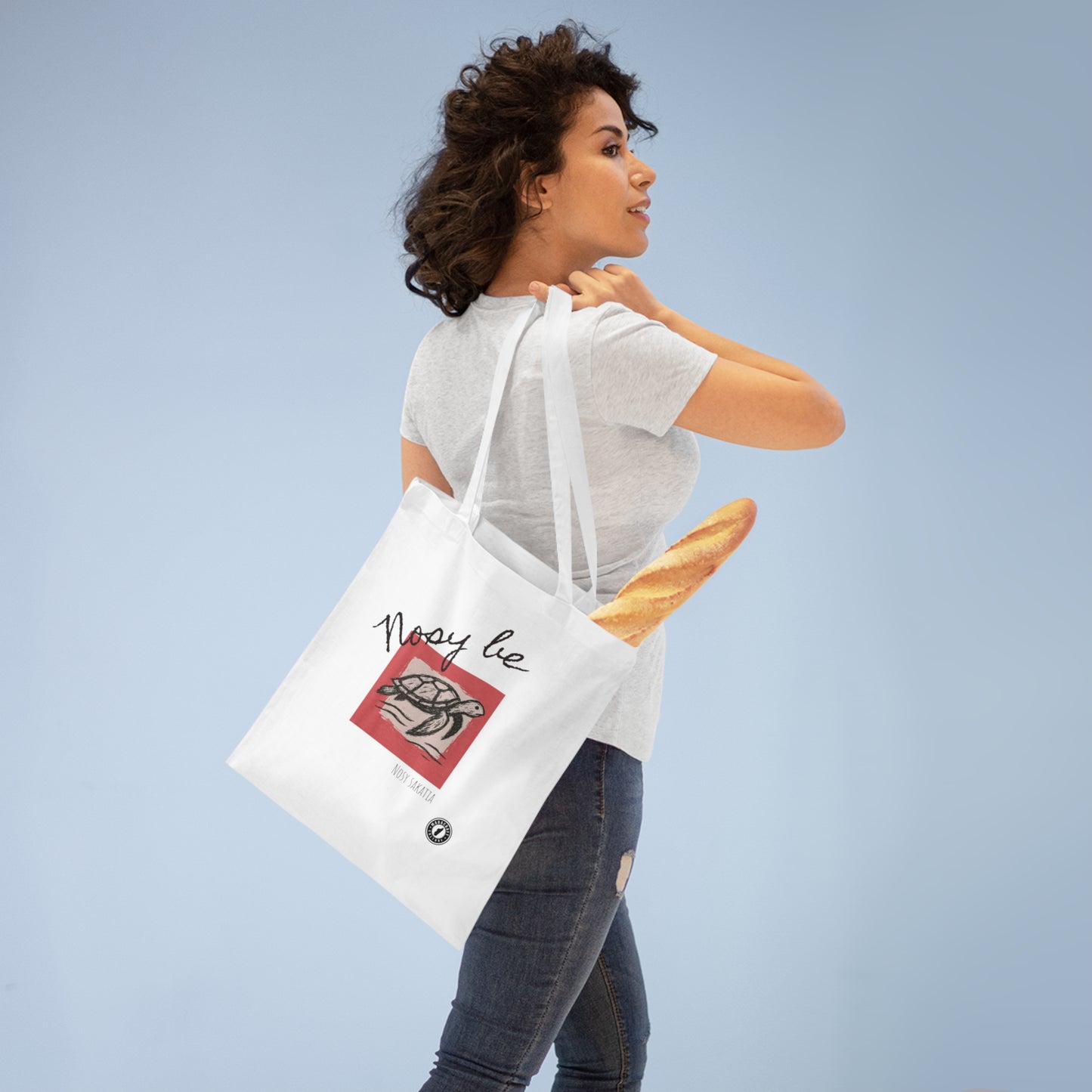 Totebag Nosy Be – Tortue Marine, Symbole de l’Océan Indien 🐢