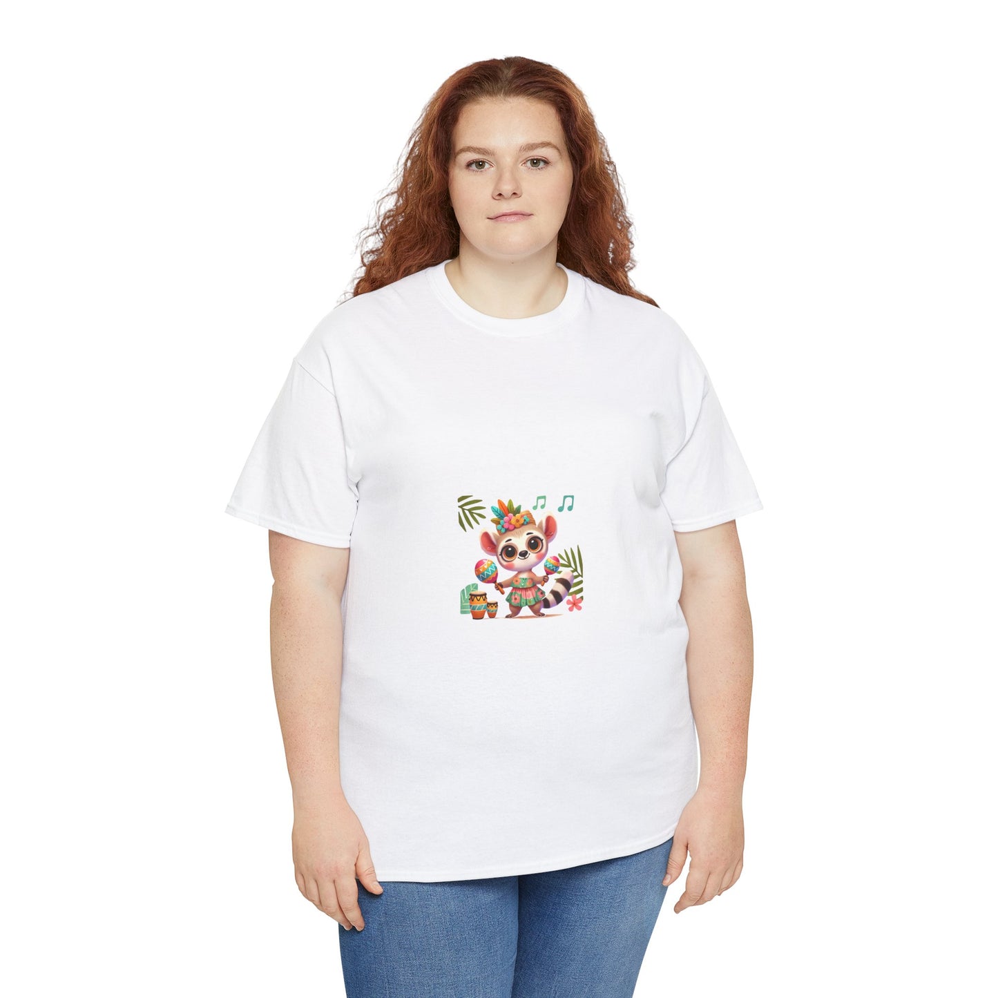 T-Shirt Femme - Maki Joueuse de Maracas
