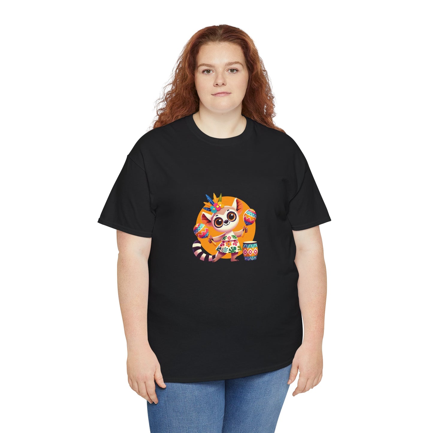 T-Shirt Femme - Maki en Vacances & Maracas