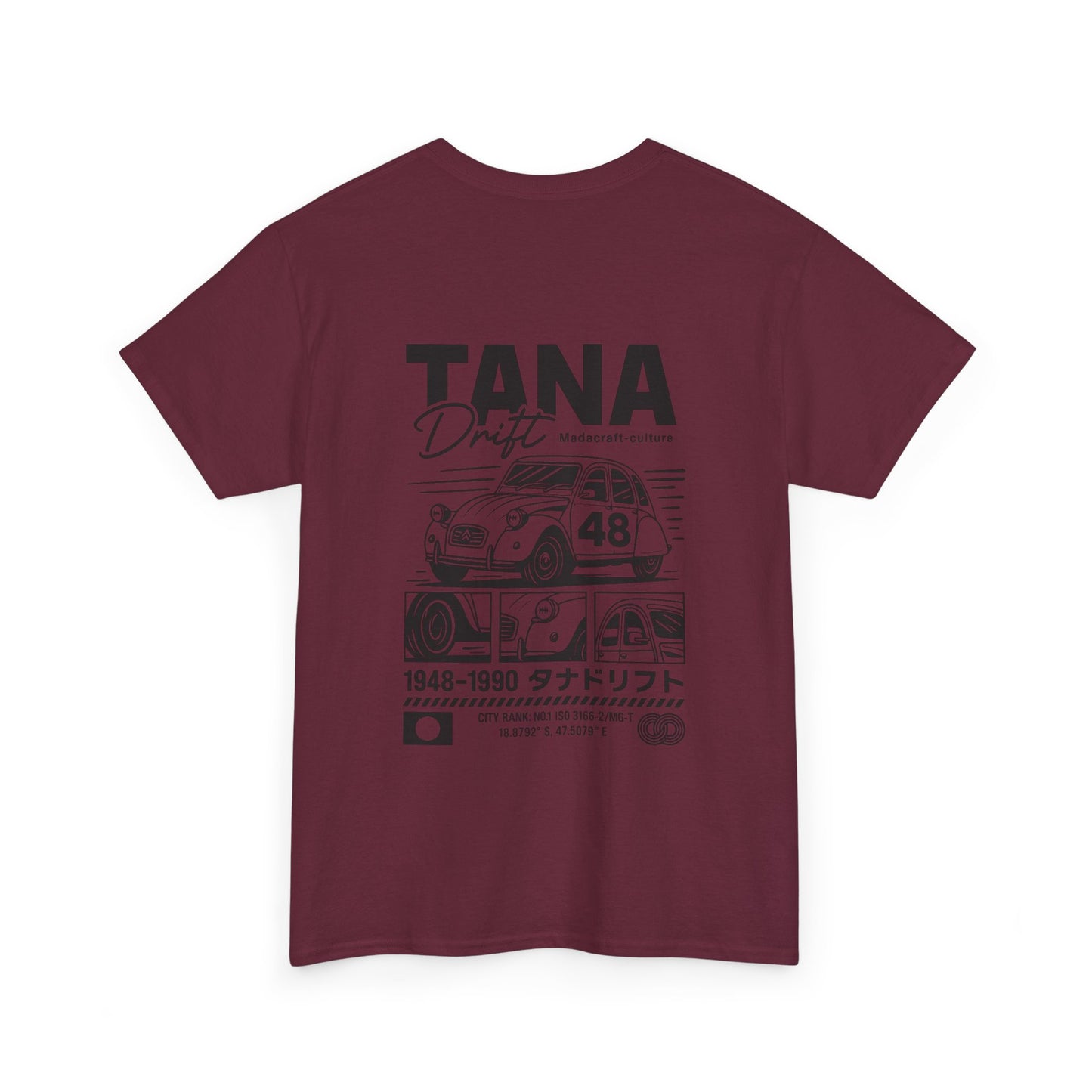 T-Shirt TANA Drift – Design vintage 2CV