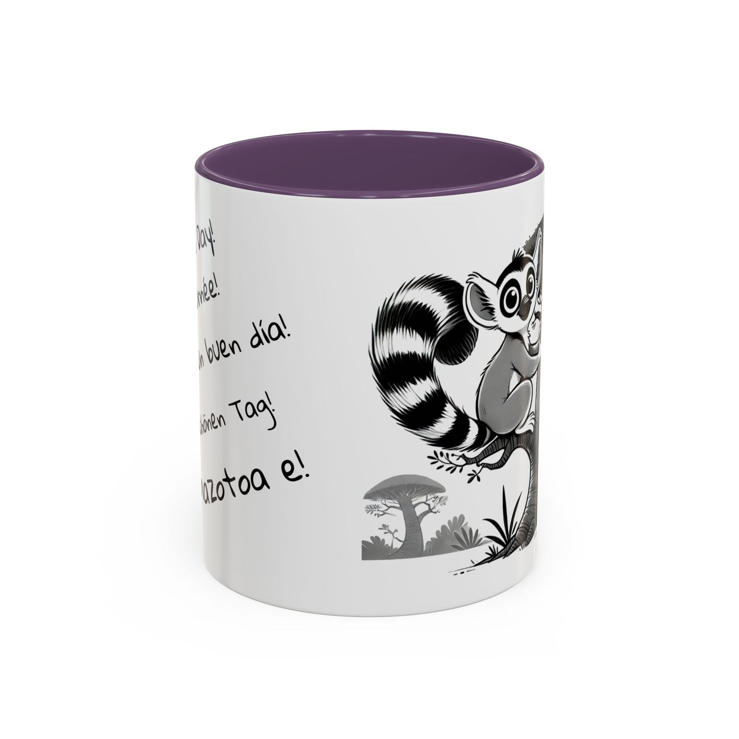 Mug "Maki & Baobab – Élégance en Noir et Blanc" ☕