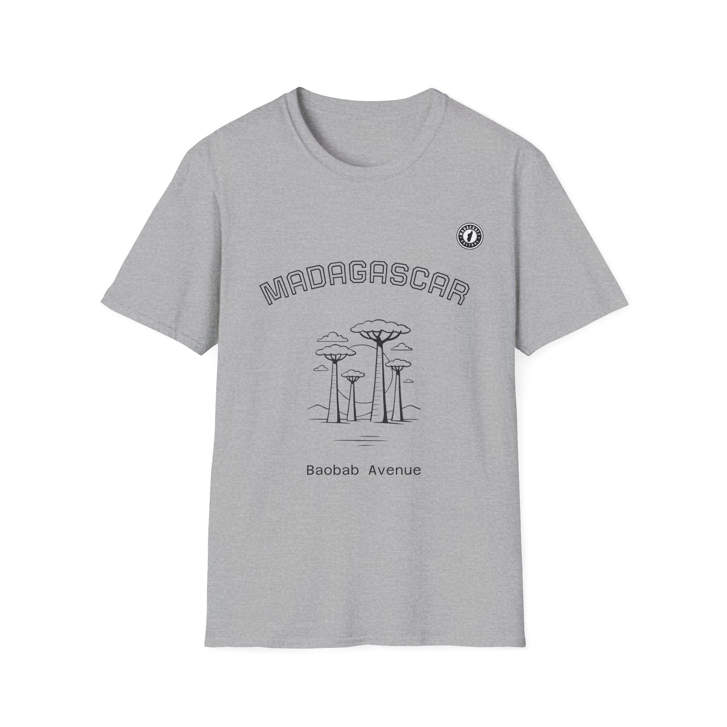 T-Shirt Baobab Avenue - Nature de Madagascar | Madacraft Culture