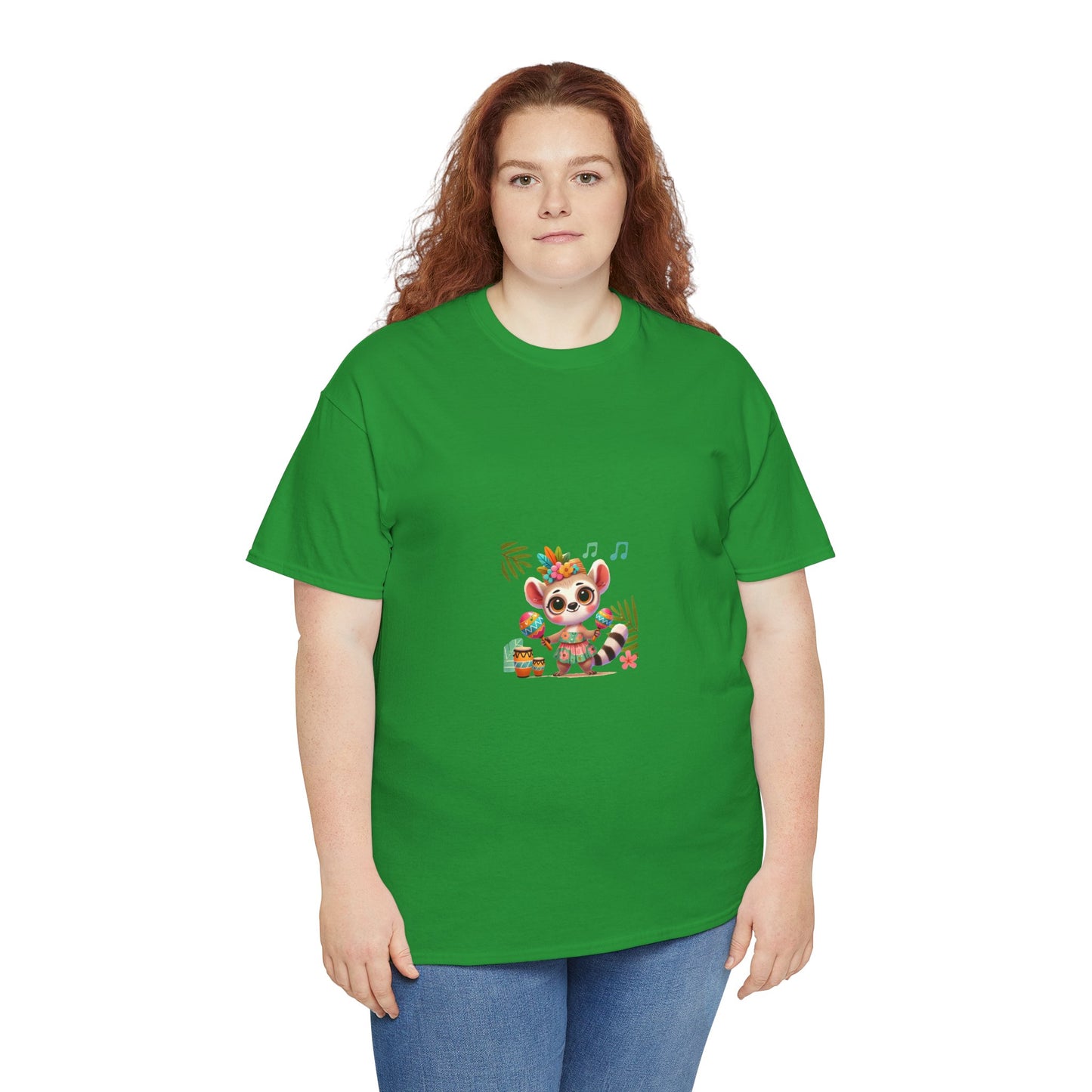 T-Shirt Femme - Maki Joueuse de Maracas