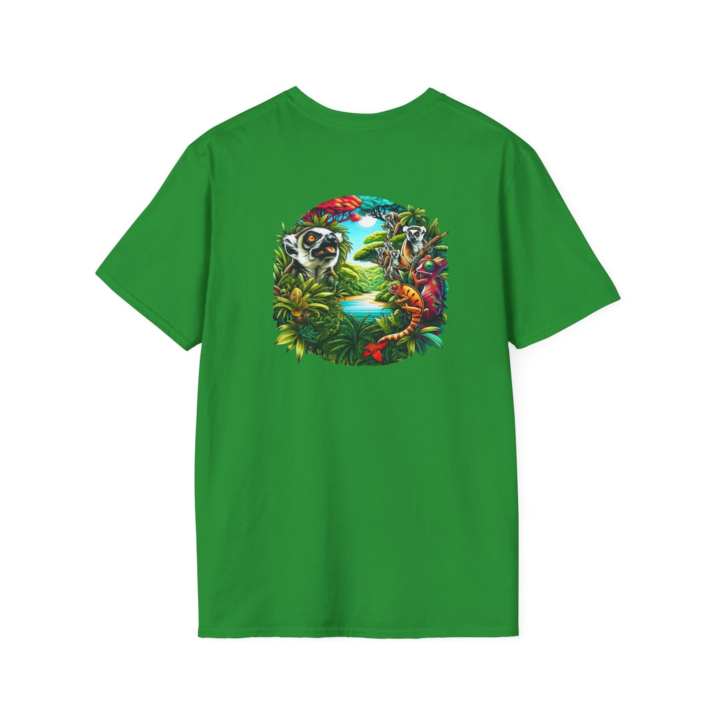 T-Shirt Makis & Caméléons - Forêt Tropicale Madagascar