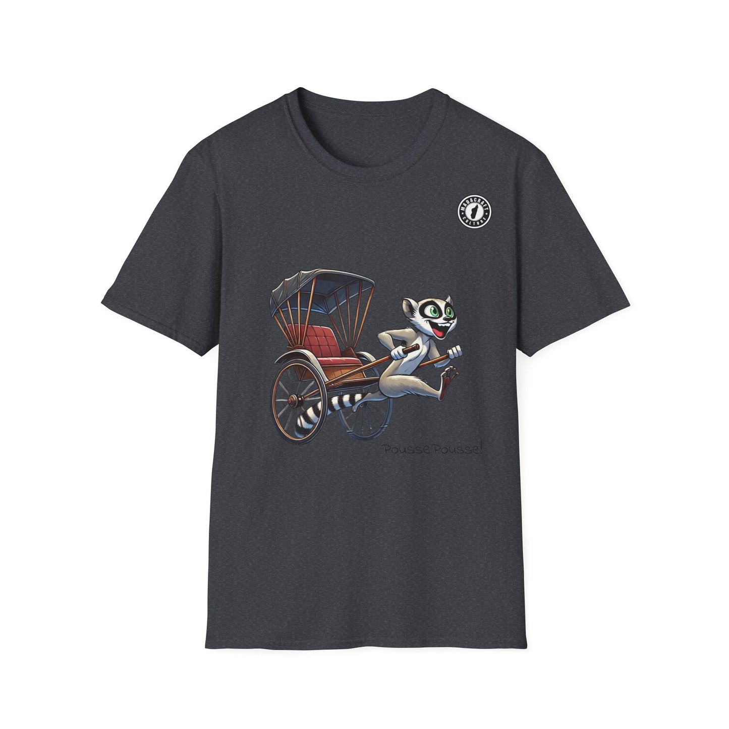 T-Shirt Maki & Pousse-Pousse – L’Âme de Madagascar