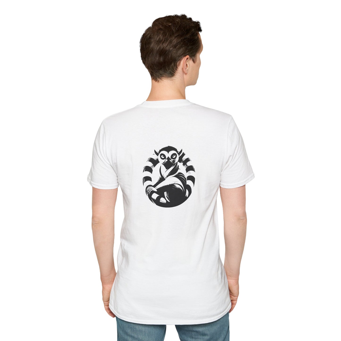 T-shirt "Amoureux des lémuriens" – Idéal pour un look décontracté, inspirée de la nature sauvage