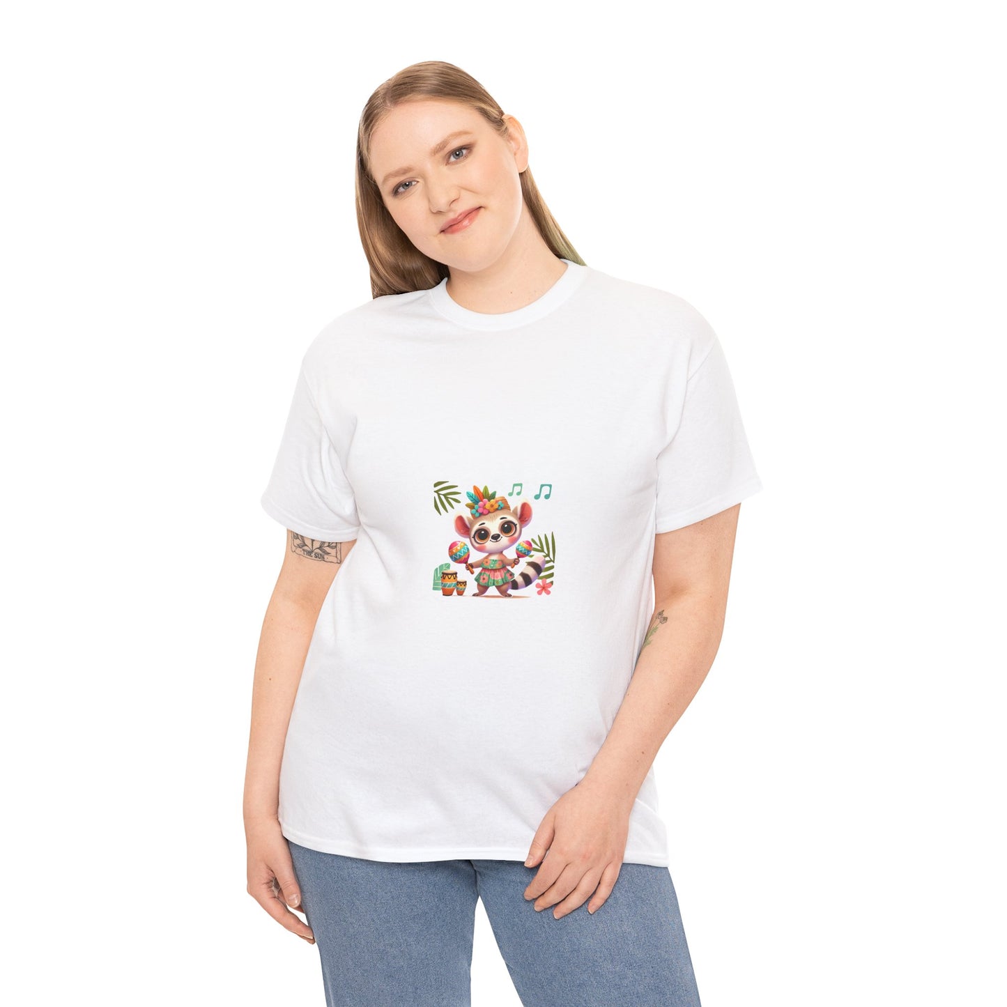 T-Shirt Femme - Maki Joueuse de Maracas