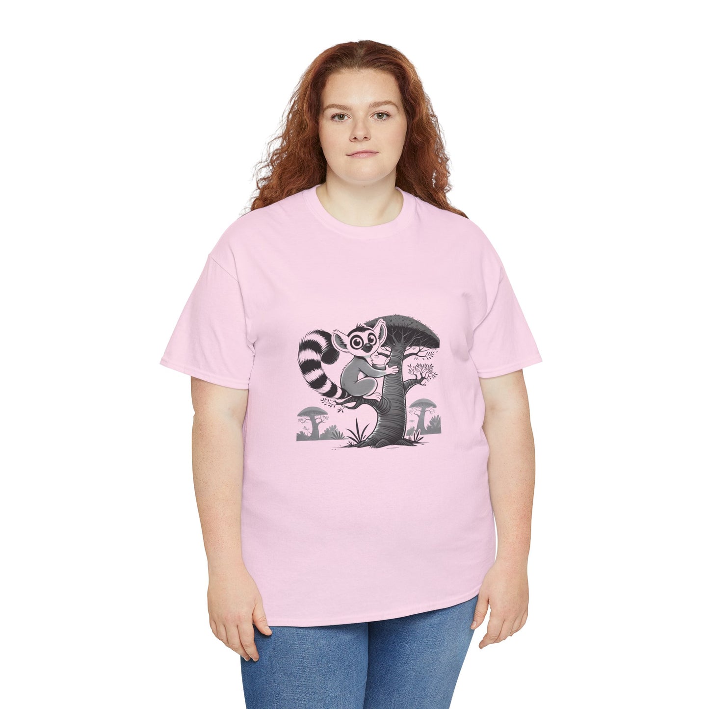 T-Shirt Femme - Maki Suspendu dans un Baobab