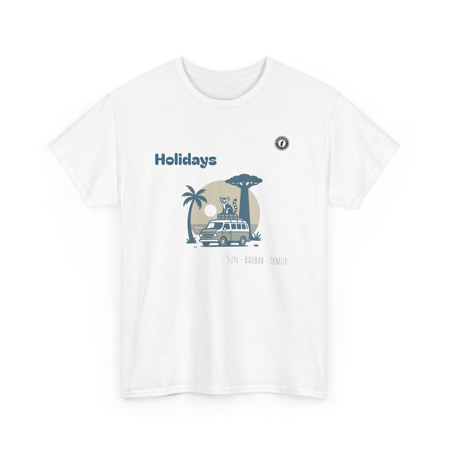 T-Shirt Holidays – L’Esprit Vacances Façon Madagascar