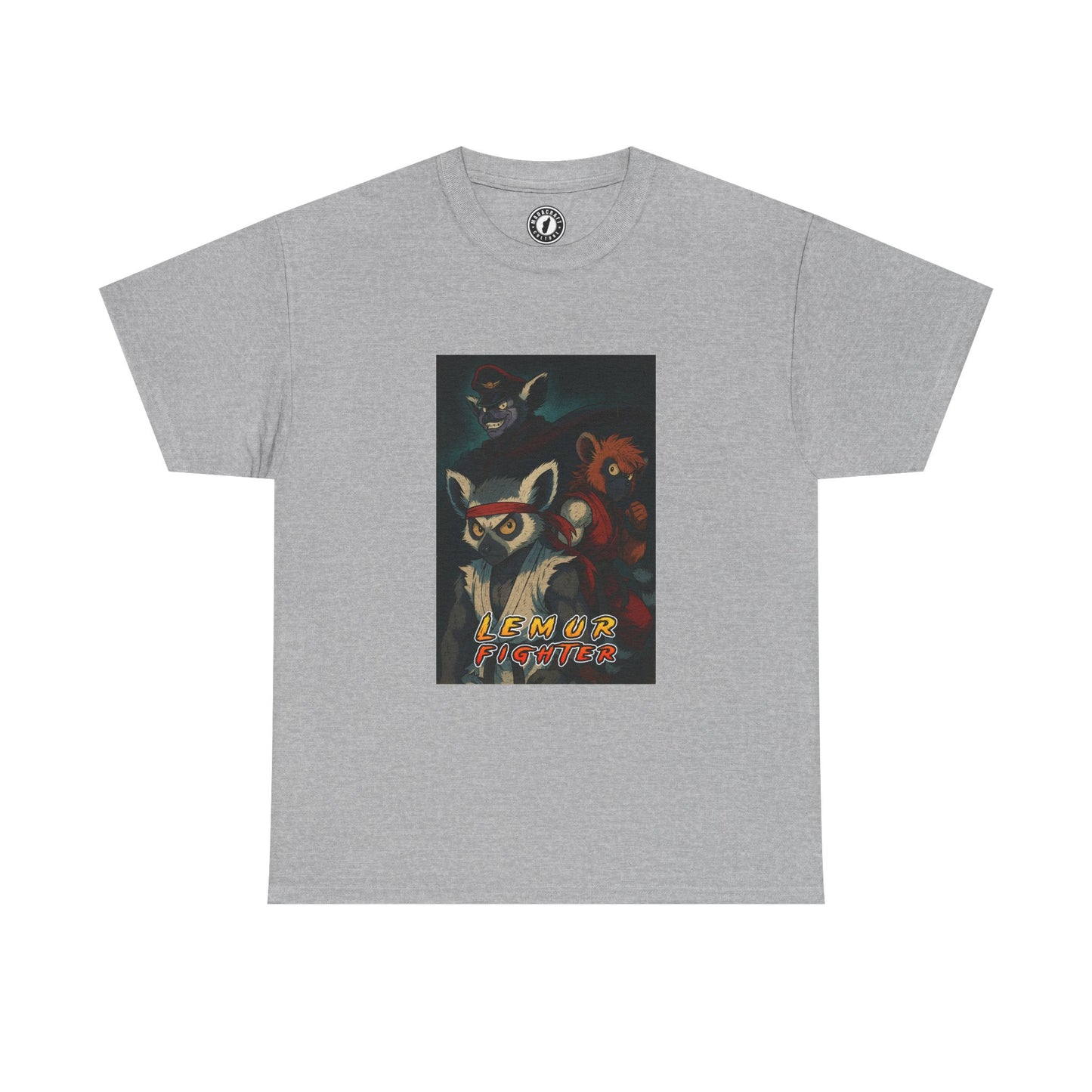 T-shirt Maki Madagascar – Parodie Street Fighter Lemur Fighter | Madacraft Culture