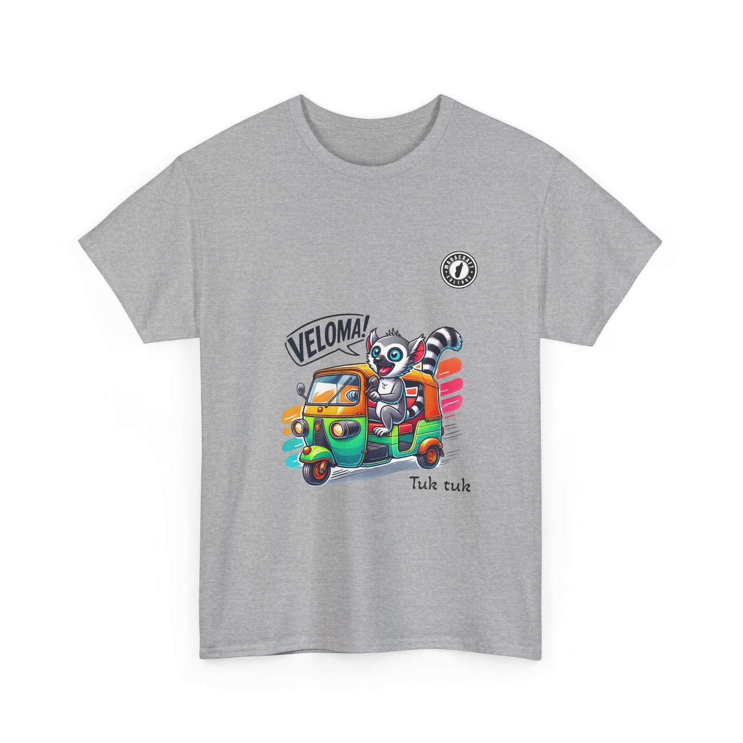 T-Shirt Maki Tuk-Tuk – Veloma Madagascar