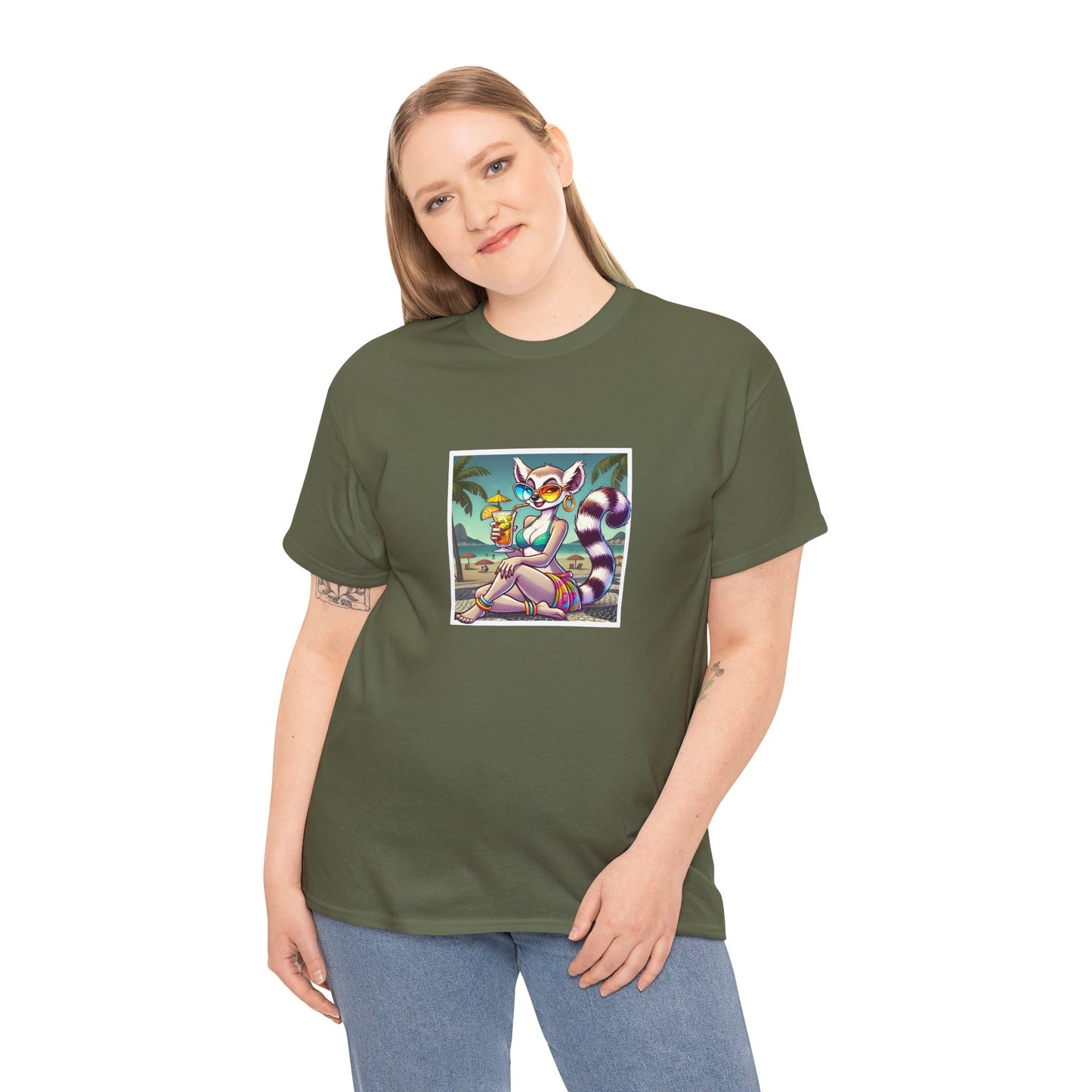 T-Shirt Femme - Maki & Caïpirinha à Copacabana