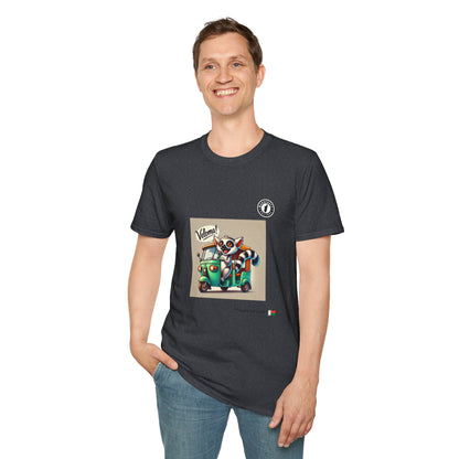 T-Shirt Unisex Maki Tuk-Tuk – Aventure Nocturne à Madagascar
