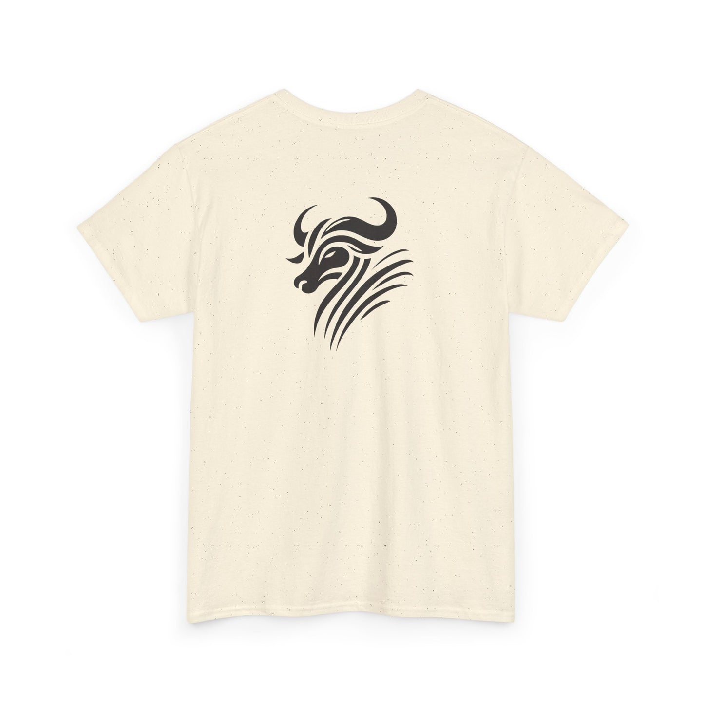 T-Shirt  "Zébu Tribal" - L’Âme de Madagascar 🏝️🐃