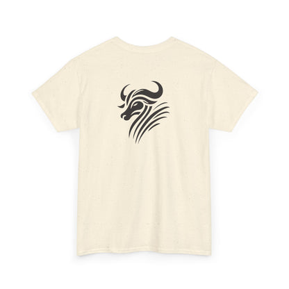 T-Shirt  "Zébu Tribal" - L’Âme de Madagascar 🏝️🐃