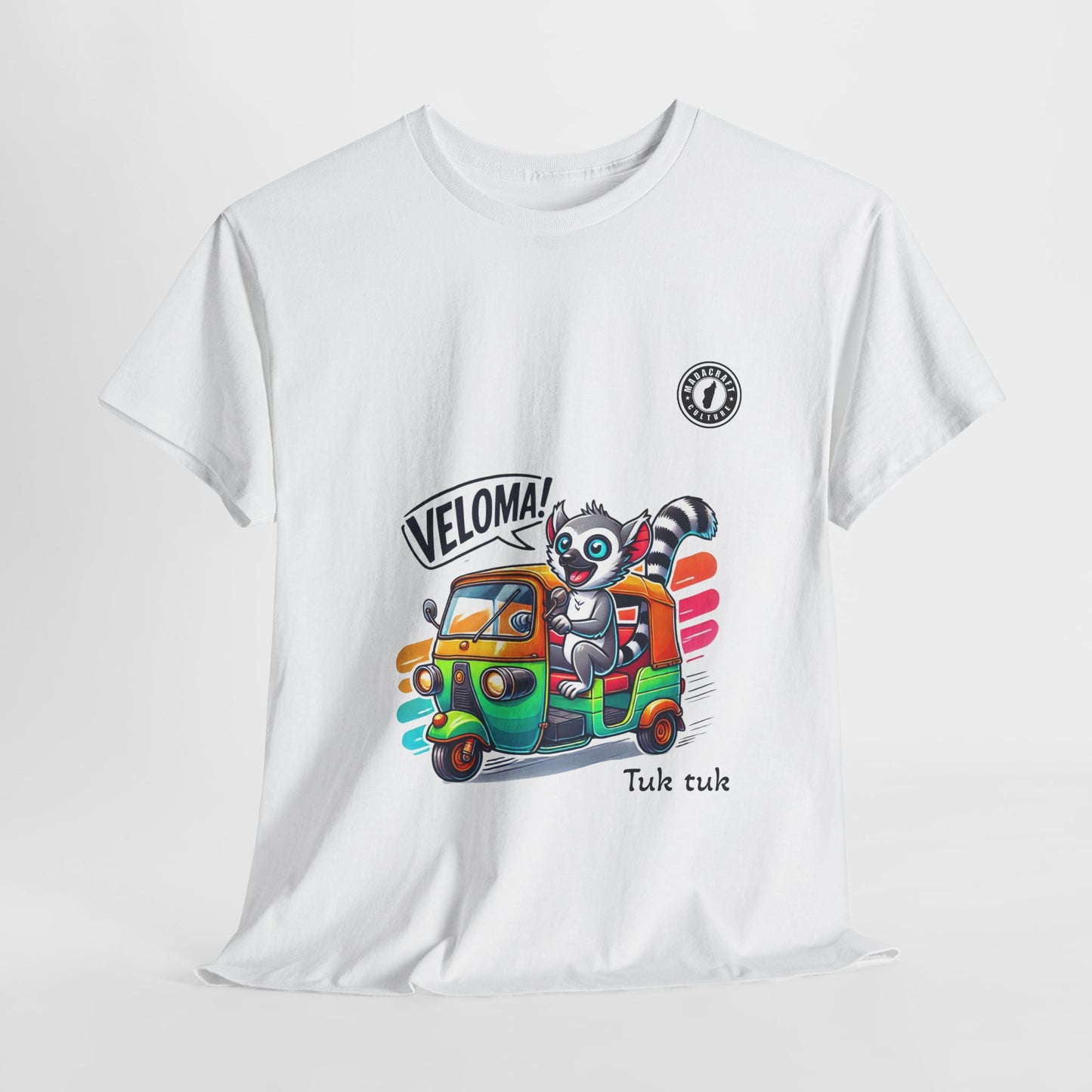 T-Shirt Maki Tuk-Tuk – Veloma Madagascar