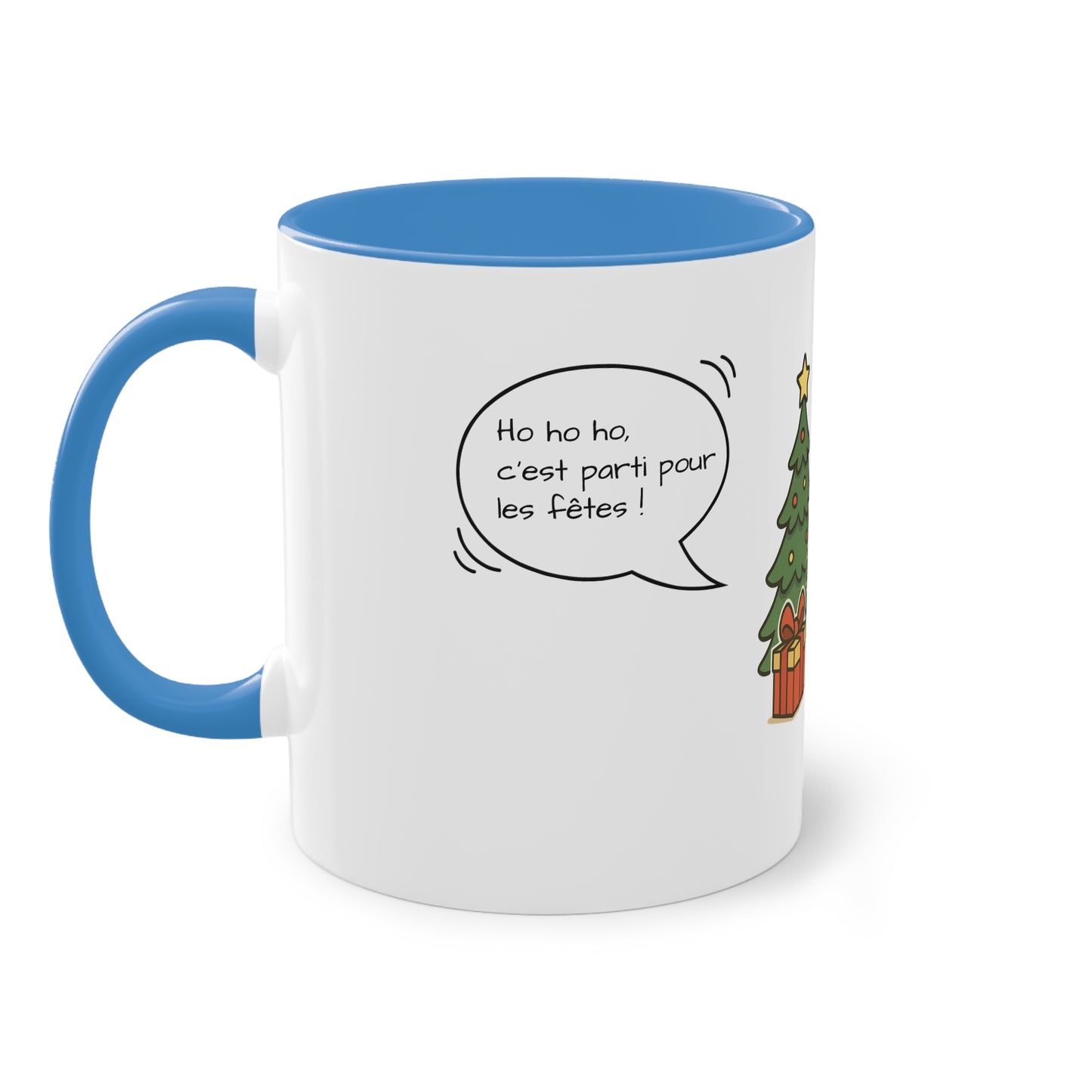 Mug de Noël – Lémurien et Sapin