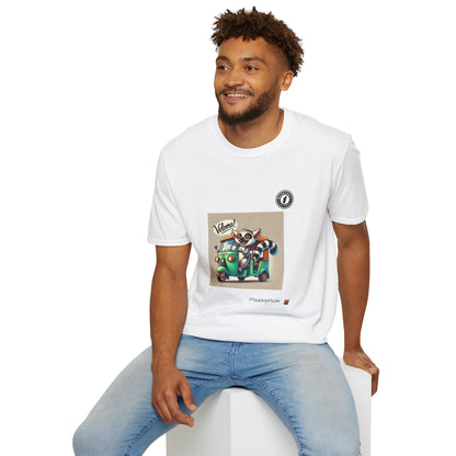 T-Shirt Unisex Maki Tuk-Tuk – Aventure Nocturne à Madagascar