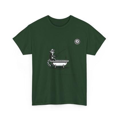 T-Shirt Lémurien Pêcheur – L’Art de la Patience 🎣- Homme
