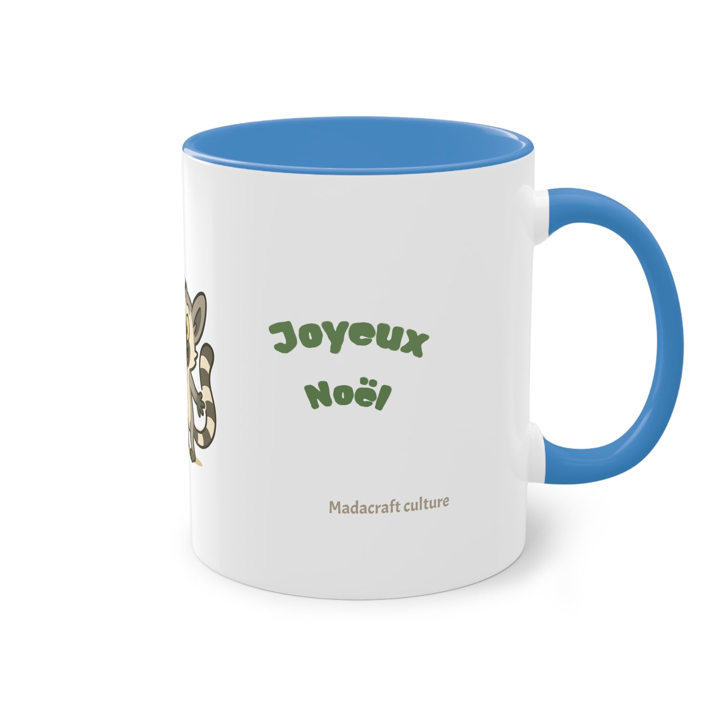 Mug de Noël – Lémurien et Sapin