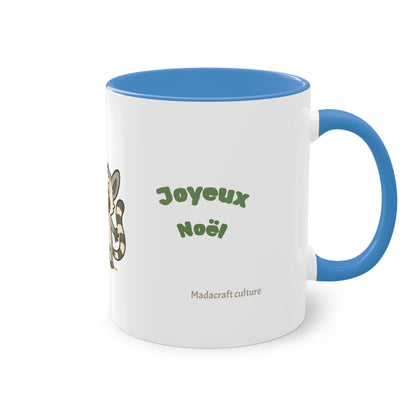 Mug de Noël – Lémurien et Sapin
