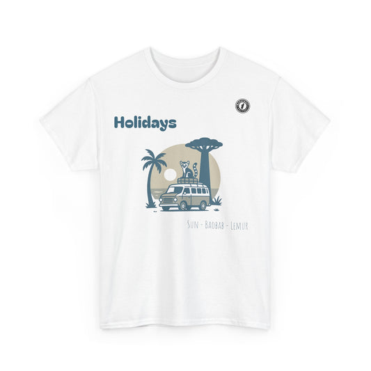 T-Shirt Holidays – L’Esprit Vacances Façon Madagascar