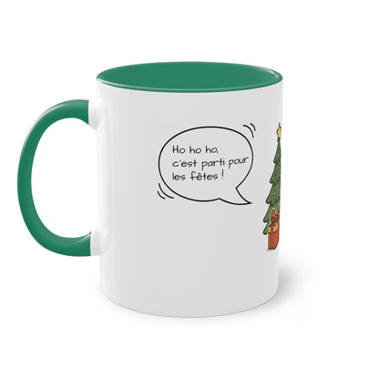 Mug de Noël – Lémurien et Sapin