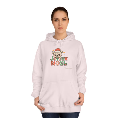 Sweat Joyeux Noël – Lemurien Kawaii style trop Mignon en Père Noël
