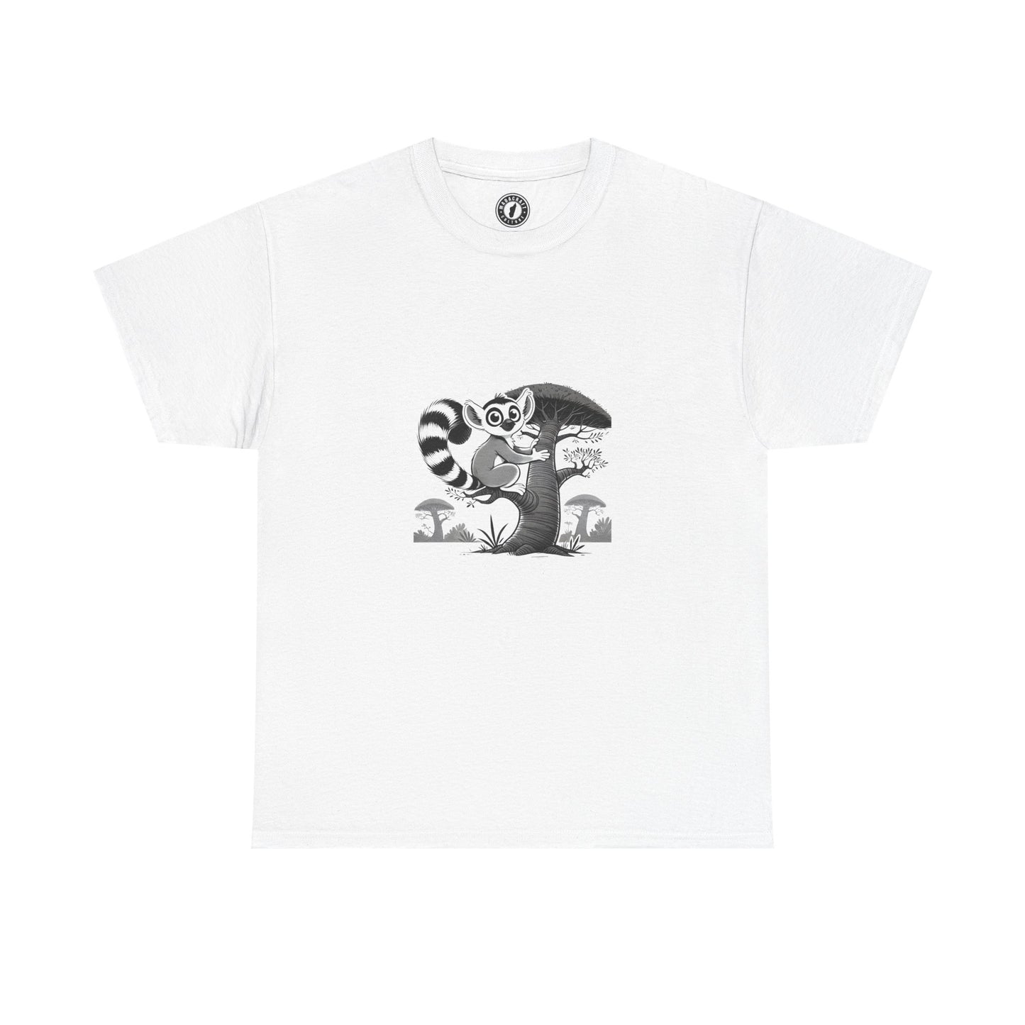 T-Shirt Femme - Maki Suspendu dans un Baobab
